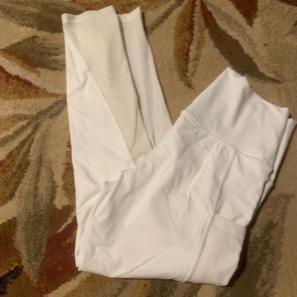 Aerie white high rise leggings medium - Picture 1 of 6